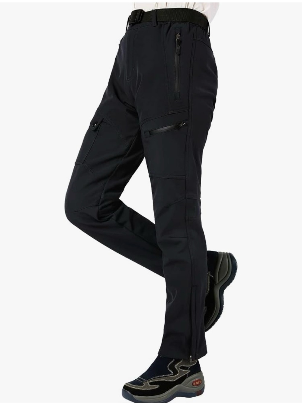 Amazon Singbring brand Women’s outdoor Fleece lined Hiking Pants Size Medium